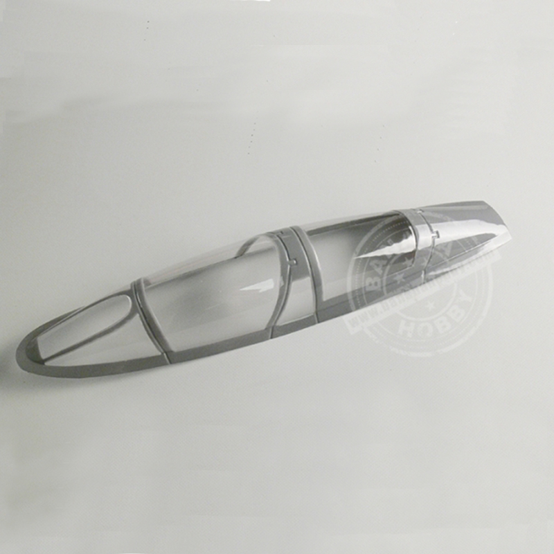 Rc Hobby Jet Plane - キャノピー LX/Sky Flight Hobby/Lanxiang F4 グレー