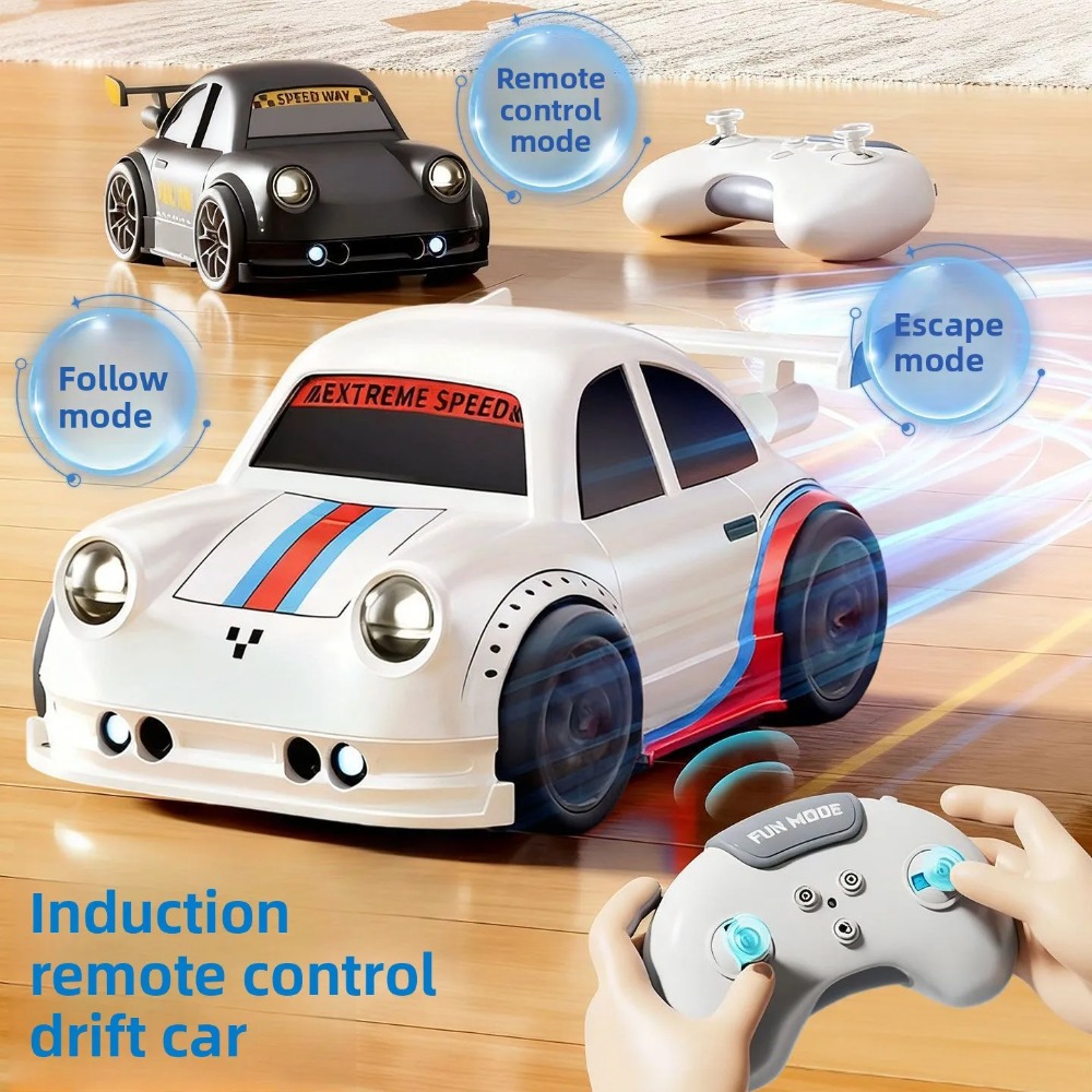 Rc Hobby Grade Cars - ジェスチャーセンシングRCドリフトカー4WDリモートコントロールカー、ワイヤレス接続、落下耐性、マルチモード、子供向け誕生日プレゼント