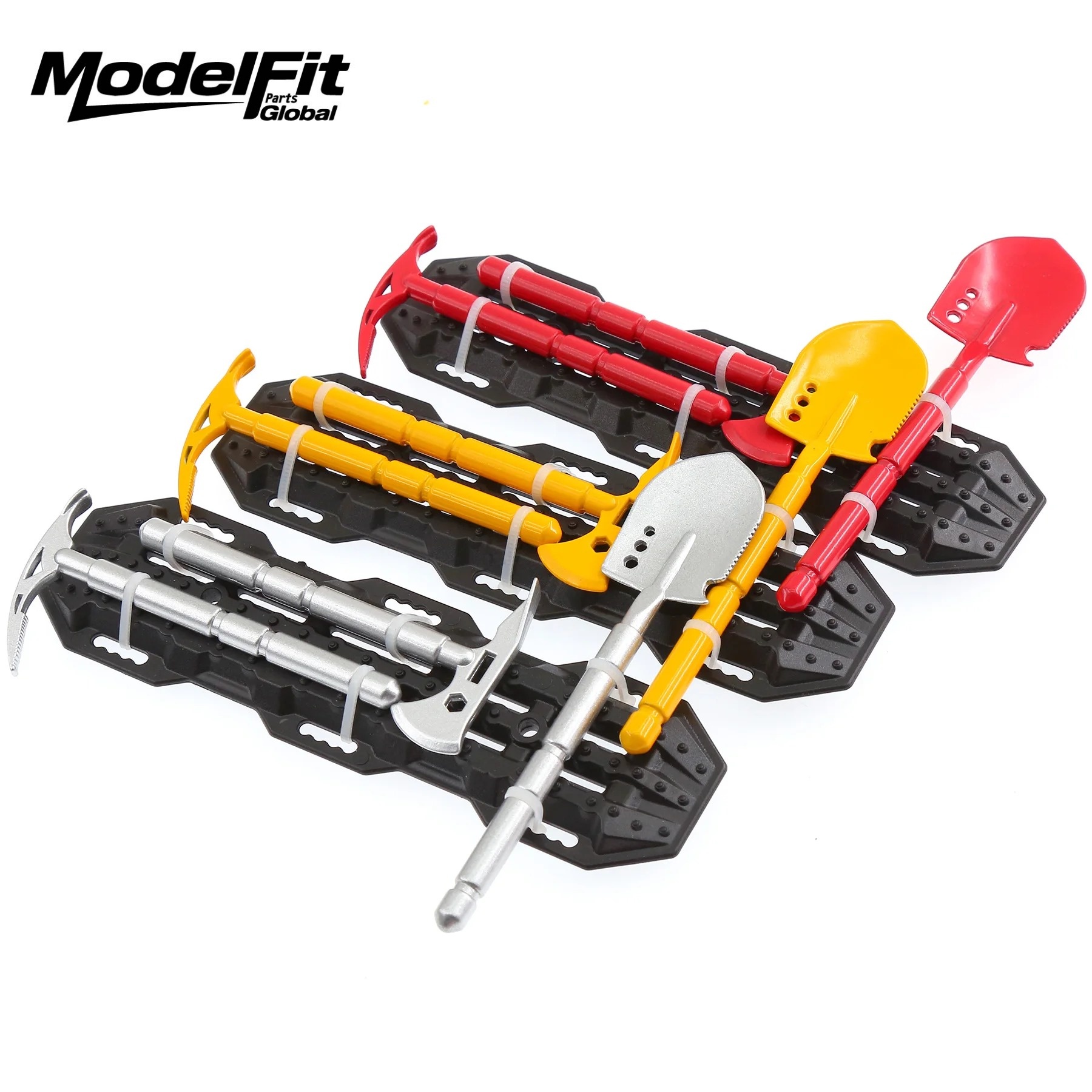 Rc Crawler 4X4 - シミュレーションシャベル斧つるはし滑り止めボード装飾部品付き 1/10 1/8 スケール RC クローラー