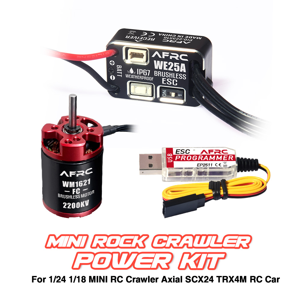 Rc Hobby Toys - AFRC ESC 25A ブラシレスパワーキット (セット) ミニ