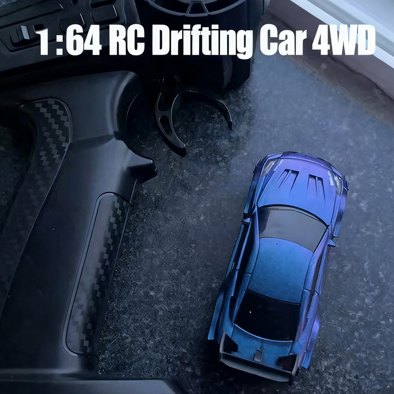 Rc Hobby Grade Cars - ミニ1:64 4WD RCドリフトカー 15KM/H 高速RCオフロードレーシングカー デスクトップポケットカーおもちゃ