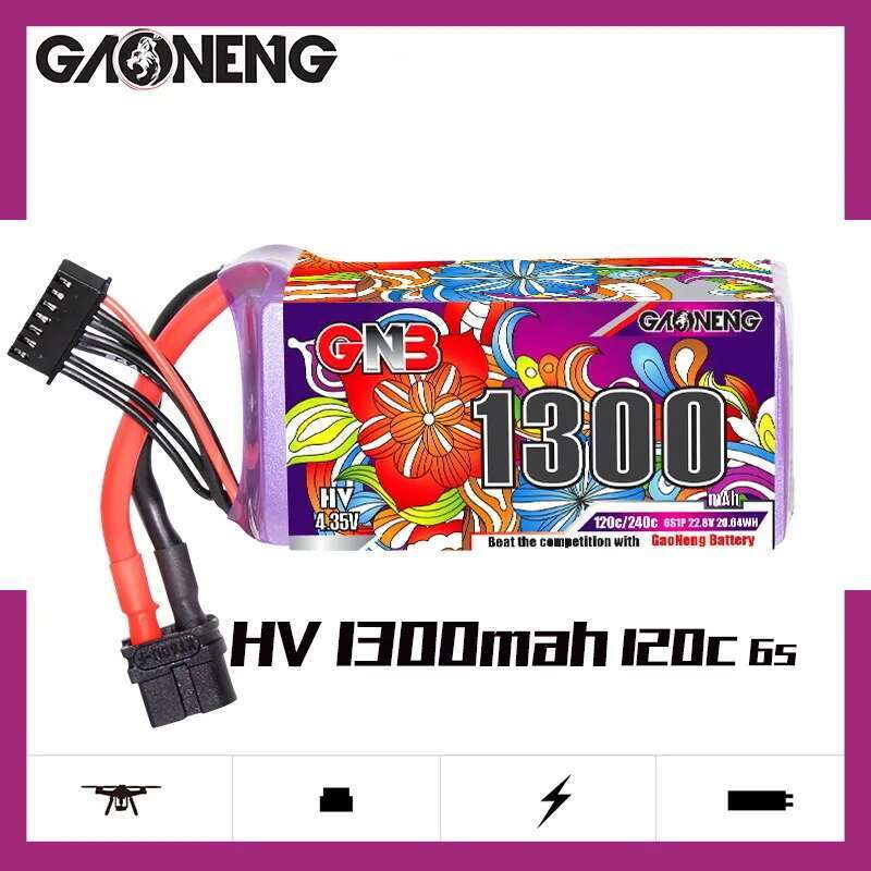 2 個 GNB 6S Lipo バッテリー 22.8V 11 - Fpv Racing Quadcopter のレビューと価格