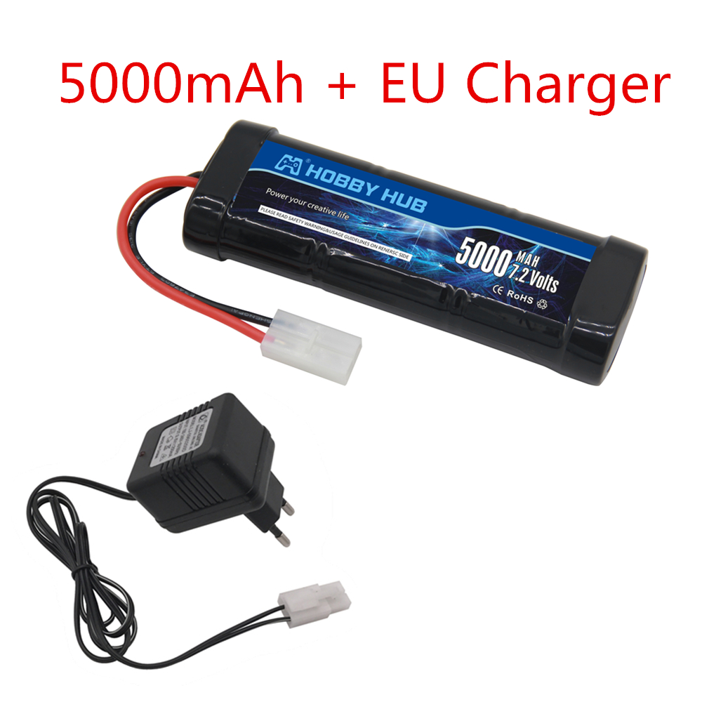 7.2V 5000mAh ニッケル水素バッテリーパック タミ - Rc Hobby Hub のレビューと価格