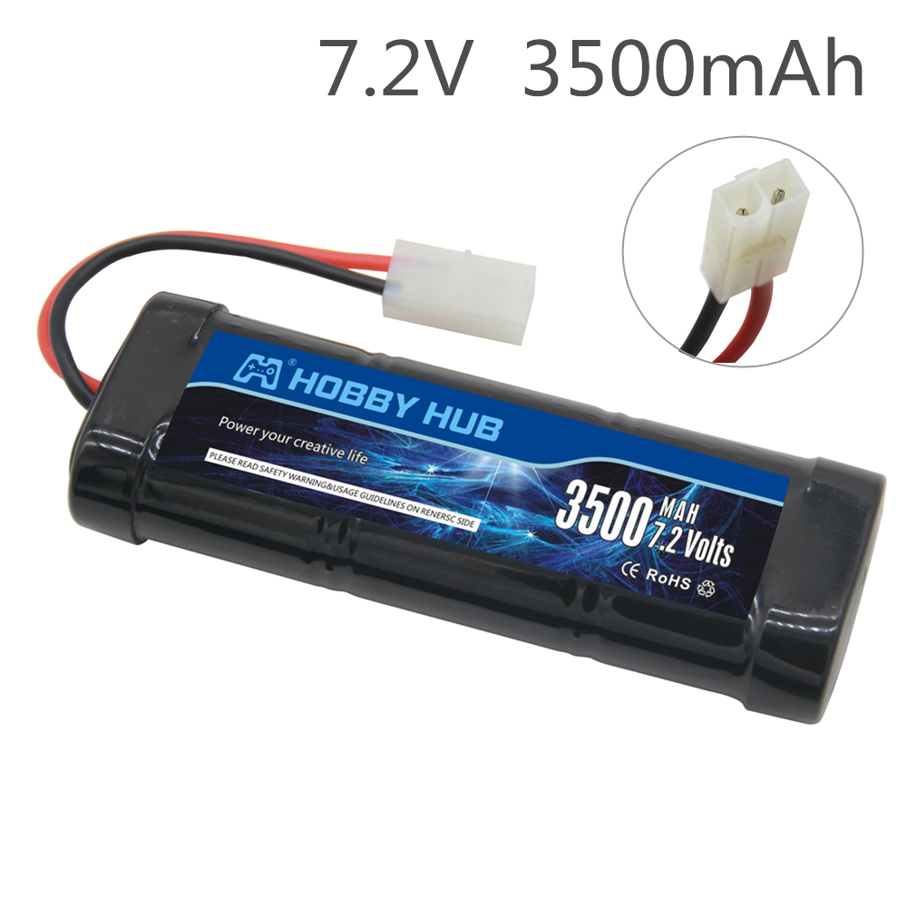 7.2V 5000mAh ニッケル水素バッテリーパック タミ - Rc Hobby Hub のレビューと価格