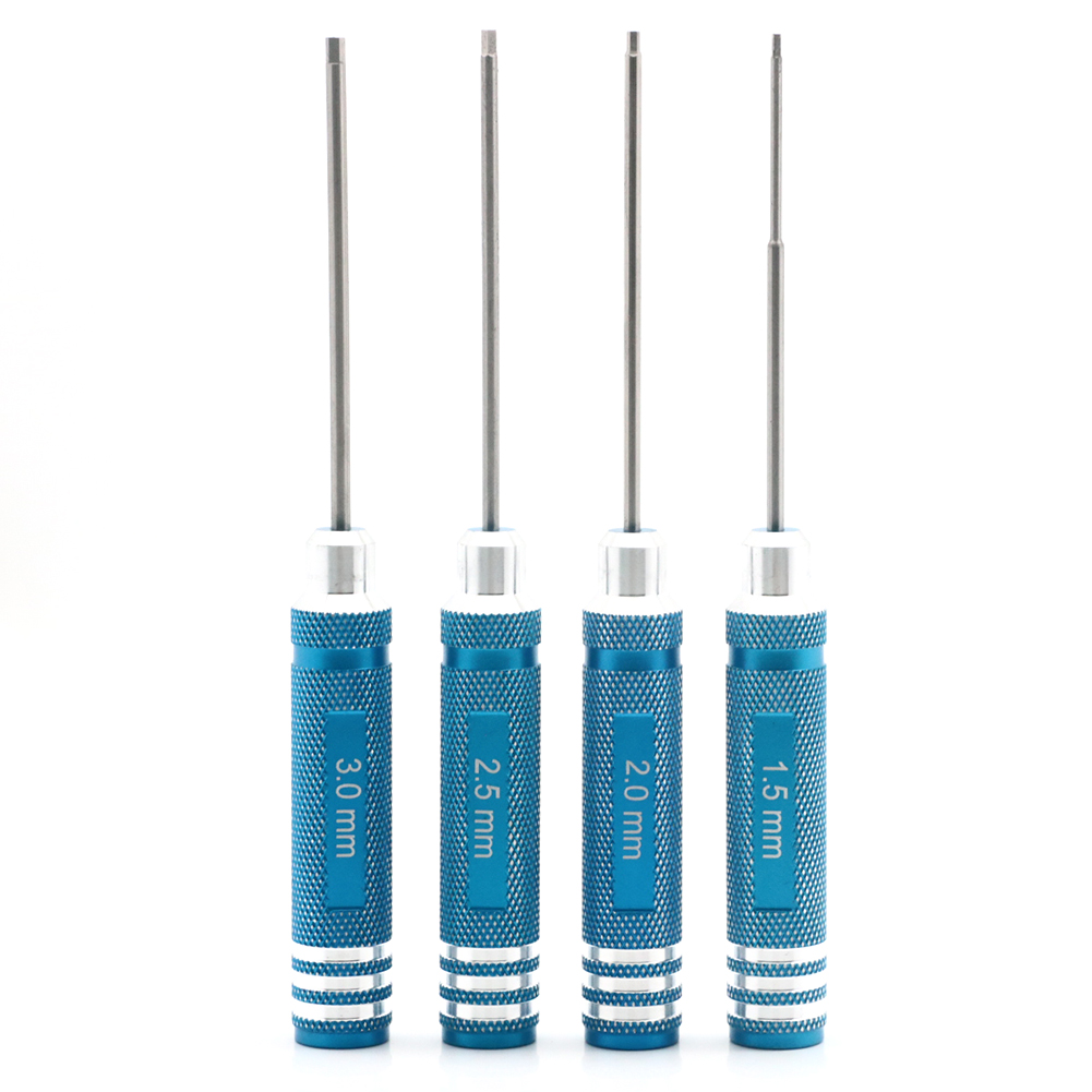 RCツール 4本組 六角ネジドライバーセット チタンメッキ  - Rc Hobby Electric Screwdriver のレビューと価格