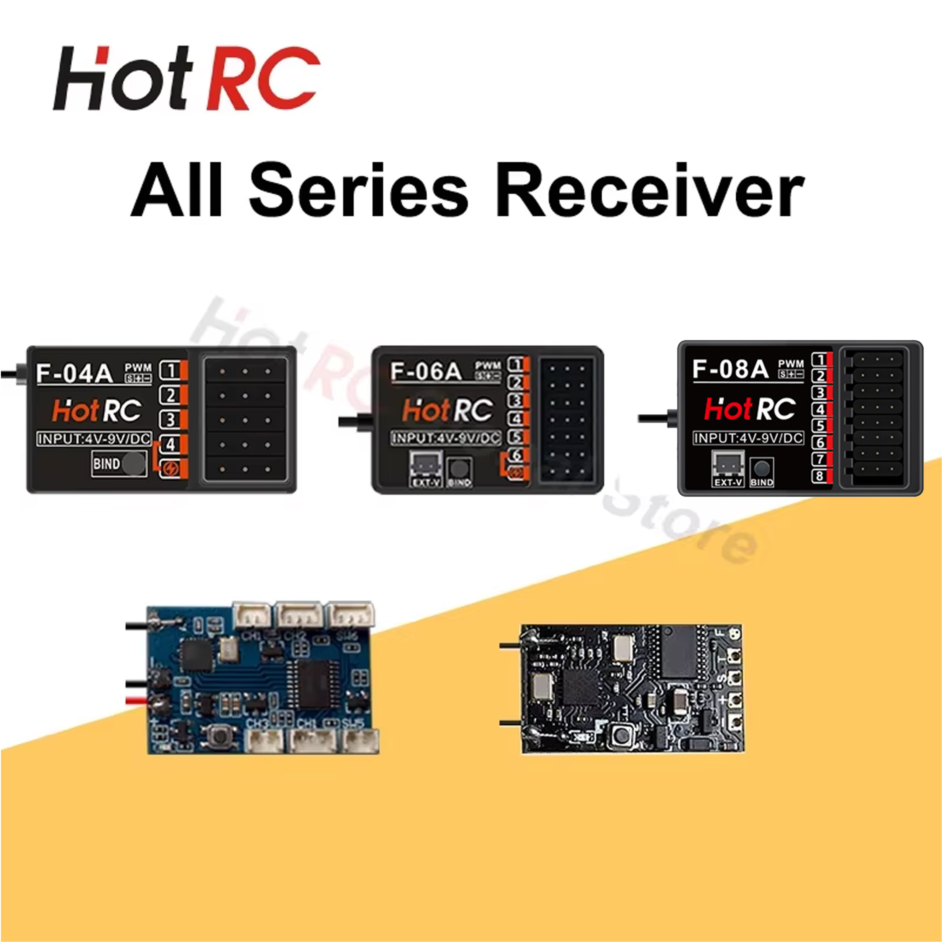 HOTRC RC モデルパーツ 8 チャンネル混合制御機能受 - Rc Hobby Parts のレビューと価格