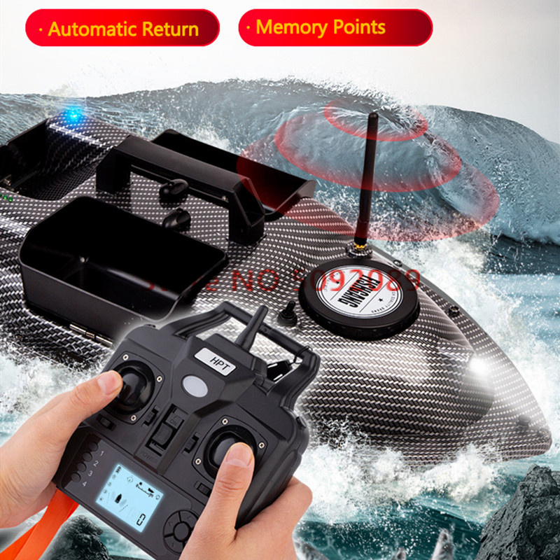 デュアルポジションRCフィッシングベイトボート、固定速度クル - Rc Hobby Grade Boat のレビューと価格