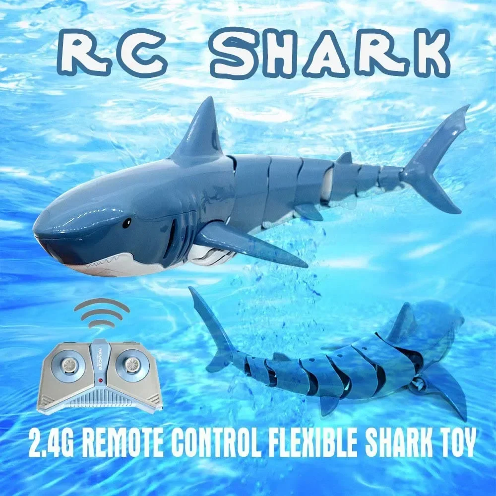 RCリモコンバイオニックシャークおもちゃ、電動シミュレーショ - Rc Hobby Grade Boat のレビューと価格