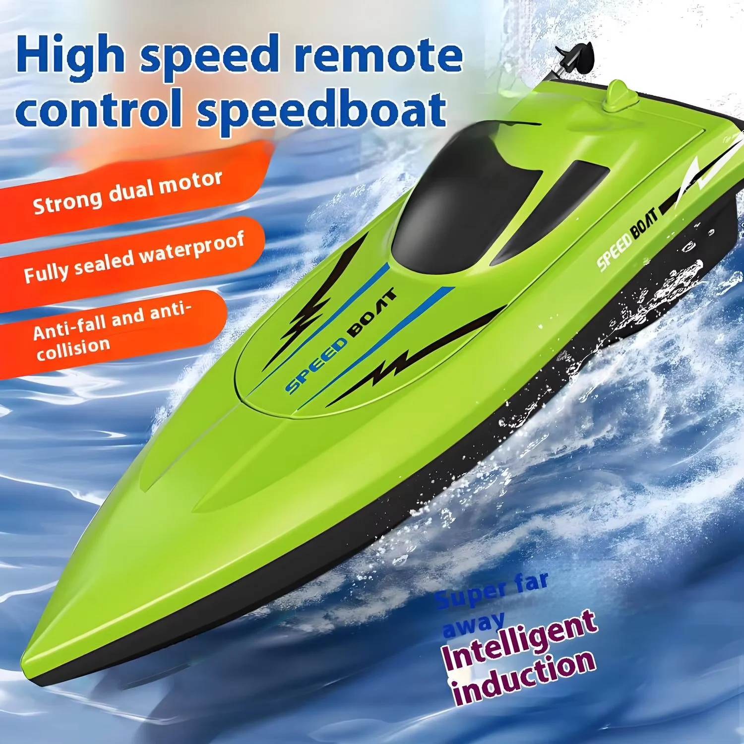 子供用防水＆超高速リモコンボート、軽量RCウォーターレーサー - Rc Hobby Grade Boat のレビューと価格