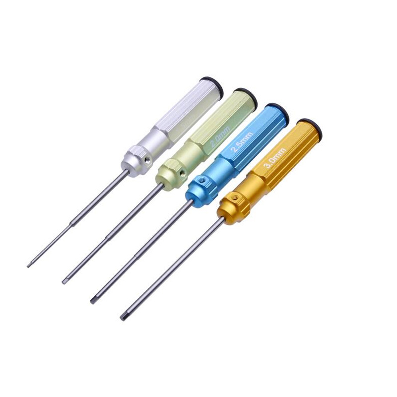 RCツール 4本セット 六角ドライバーセット チタンコーティ - Rc Hobby Electric Screwdriver のレビューと価格