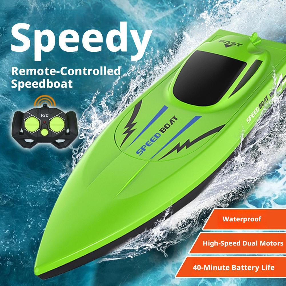 2.4G RC高速スピードボート防水リモコンレーシングボート - Rc Hobby Grade Boat のレビューと価格
