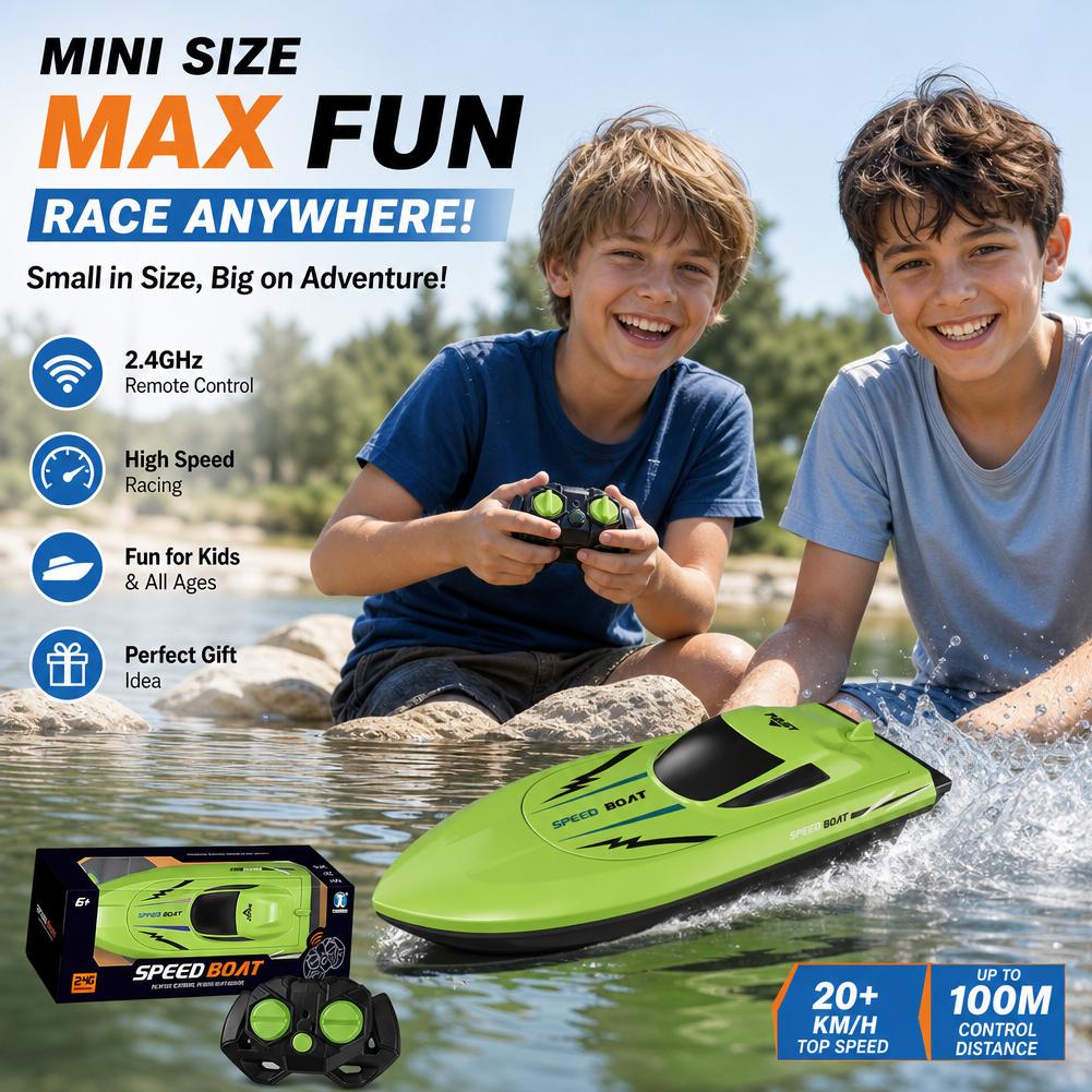 2.4G RC高速スピードボート防水リモコンレーシングボート - Rc Hobby Grade Boat のレビューと価格