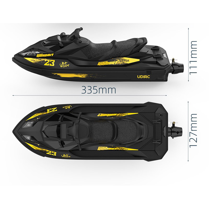 UDI023 RC スピードボート 2.4 グラムジェットス - Rc Hobby Grade Boat のレビューと価格
