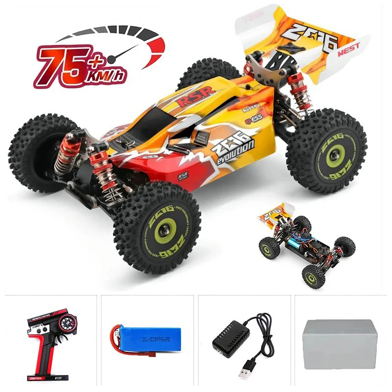 144010 WLtoys 1:14 RCレーシングカー 時 - Rc Hobby Grade Cars のレビューと価格