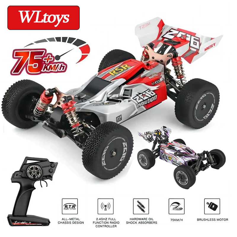 144010 WLtoys 1:14 RCレーシングカー 時 - Rc Hobby Grade Cars のレビューと価格