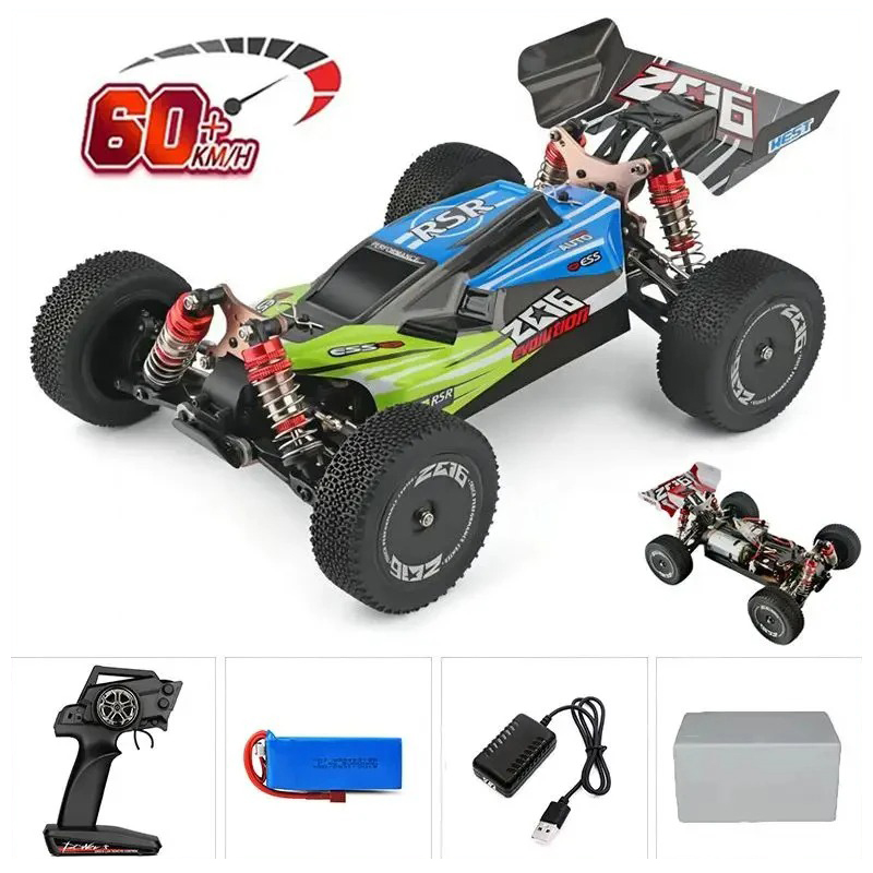 144010 WLtoys 1:14 RCレーシングカー 時 - Rc Hobby Grade Cars のレビューと価格