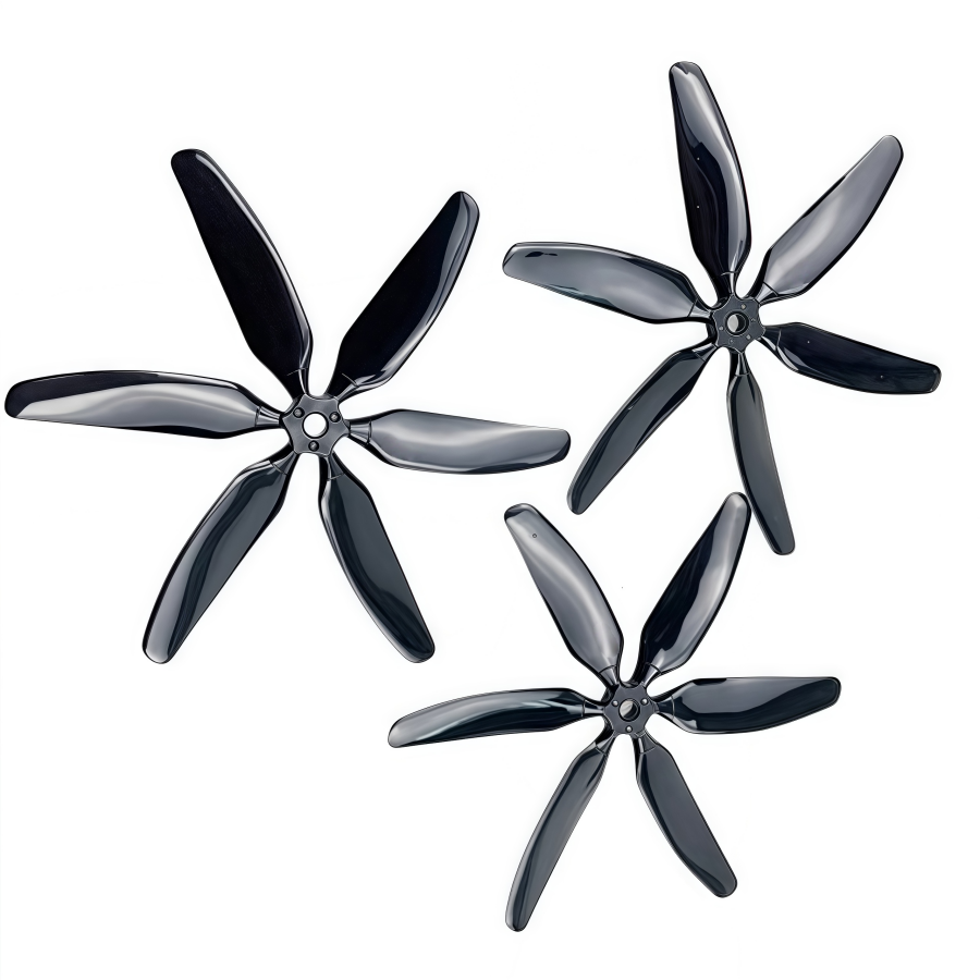 5SET 5インチ6枚羽プロペラ RCモデル航空機、クアッド - Fpv Racing Quadcopter のレビューと価格