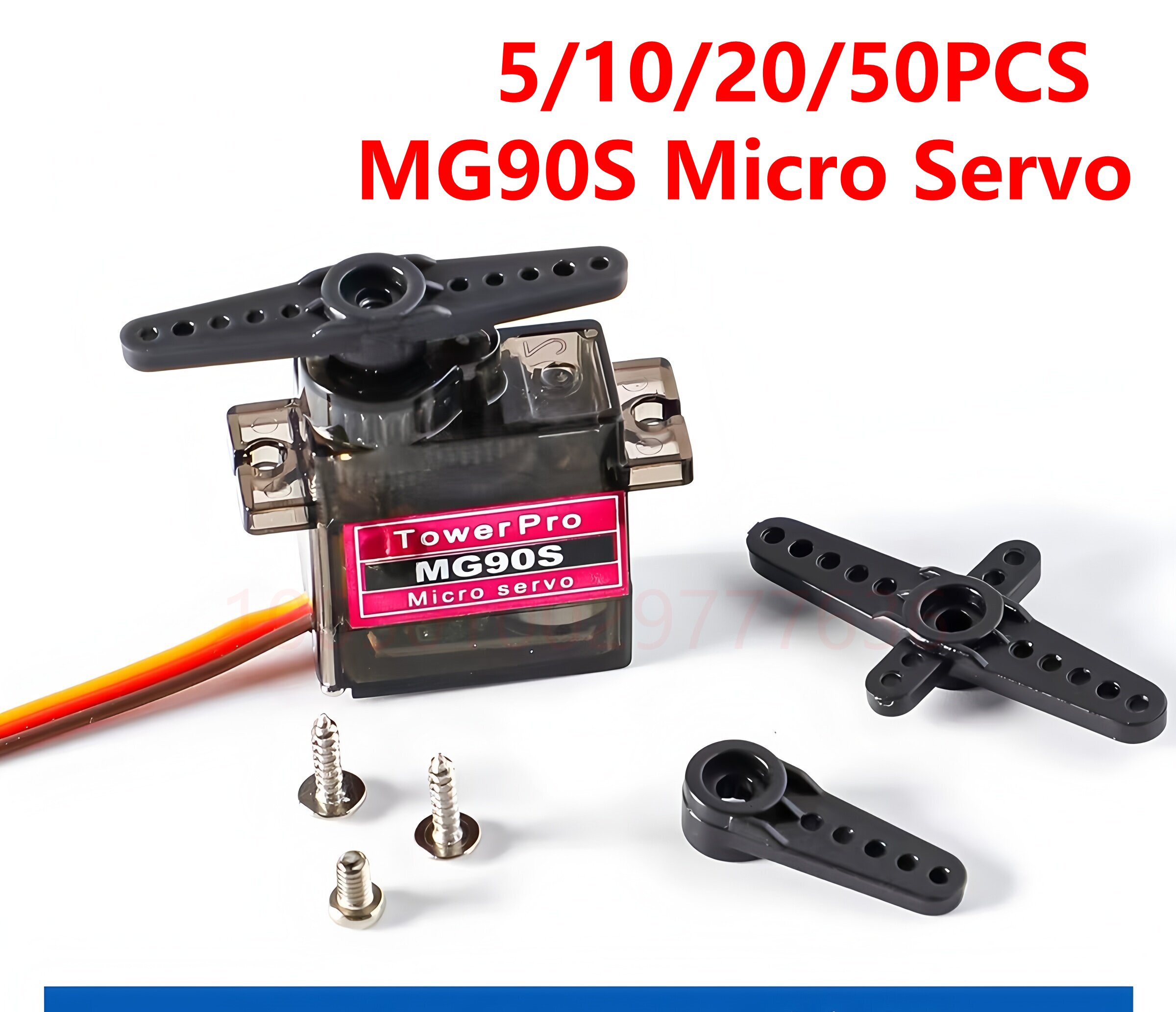 MG90S サーボ 5/10/20/40個入り オールメタル - Servo Metal Gear のレビューと価格