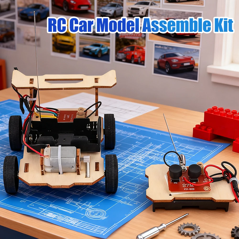 DIY RC カーモデル組み立てキットミニ教育学習 STEM - Rc Hobby Kit のレビューと価格