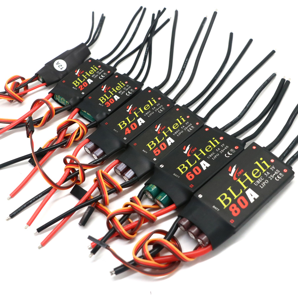 BLHeliブラシレスESC 80A 12A 20A 30A - Fpv Racing Quadcopter のレビューと価格