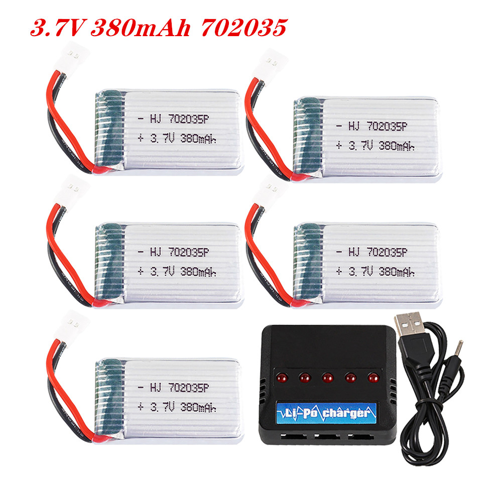 3.7V 380mAh 702035   リポバッテリー充電 - Rc Hobby Parts のレビューと価格